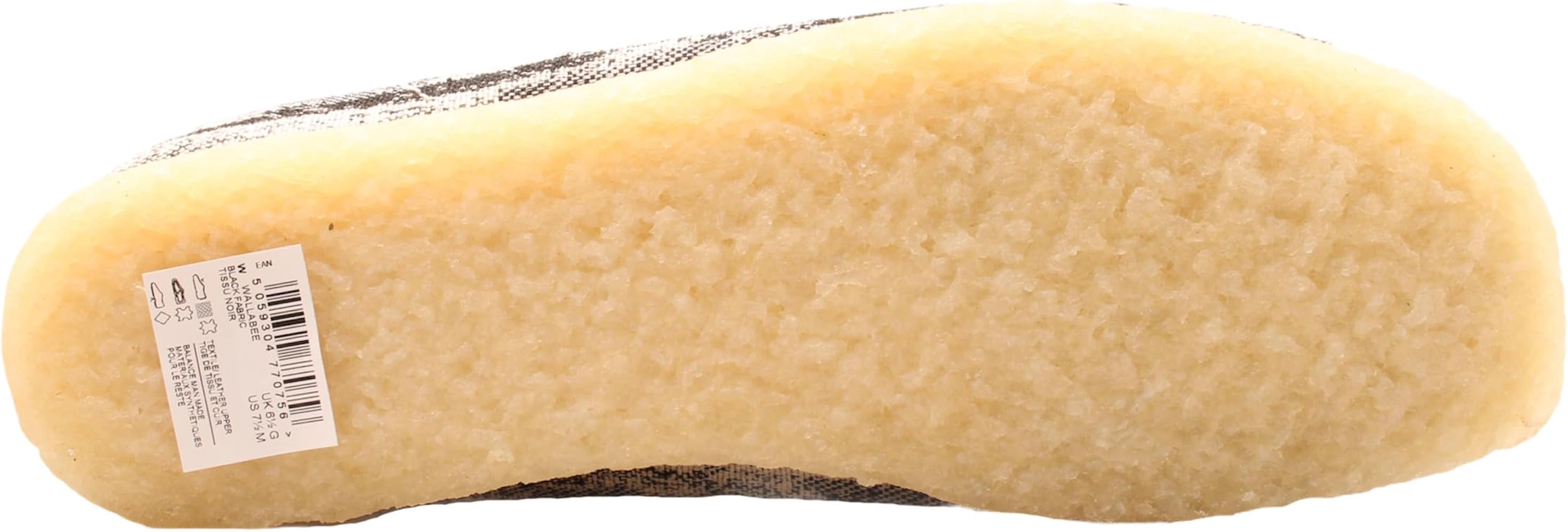 Amazon.com: Clarks ORIGINALS Wallabee Boots Black Natural Fabr